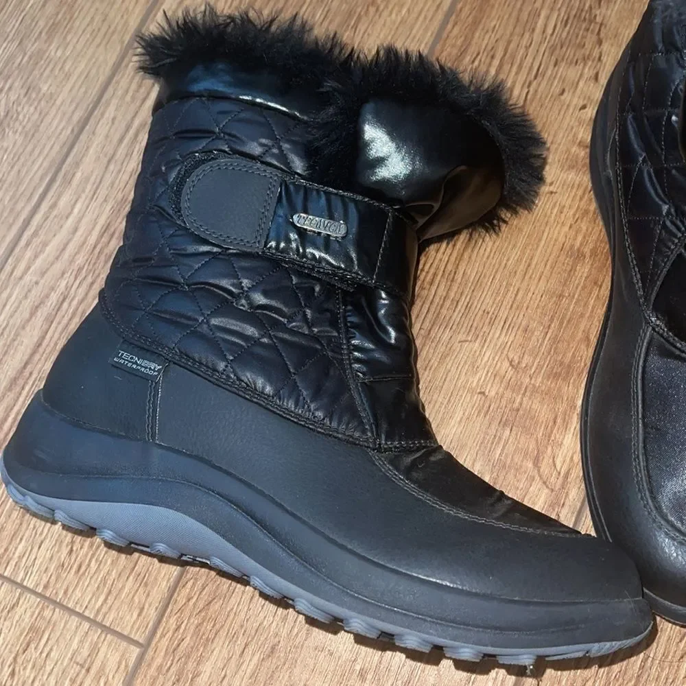 Tecnica black TECNIDRY WATERPROOF boots/fur 7
